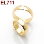 Obrączki złote klasyczne 7mm EL711