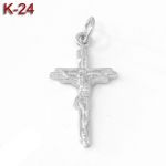 Krzyżyk srebrny K-24