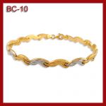 Złota bransoletka 19cm BC-10