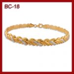 Złota bransoletka 19cm BC-18
