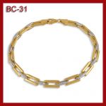 Złota bransoletka 19cm BC-31