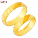Obrączki złote C513