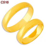 Obrączki złote C516