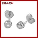 Kolczyki z brylantami 0.07ct DK-A13K