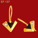 Kolczyki złote z cyrkoniami EF-137
