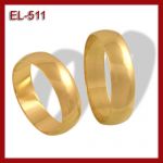 Złote klasyczne obrączki ślubne 5mm EL-511