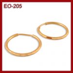 Złote kolczyki - kółka EO-205