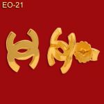 Kolczyki złote Chanel EO-21