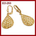 Długie złote kolczyki EO-253