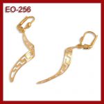 Długie złote kolczyki EO-256