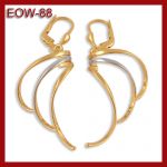 Długie złote kolczyki EOW-88