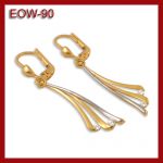 Długie złote kolczyki EOW-90