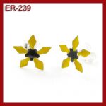 Srebrne kolczyki - kwiatki ER-239