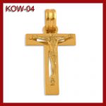 Złoty krzyżyk KOW-04