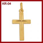 Złoty krzyżyk KR-04