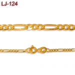 Złoty łańcuszek 50cm LJ-124