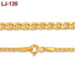 Złoty łańcuszek 50cm LJ-135