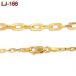 Złoty łańcuszek 50cm LJ-166