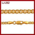 Złoty łańcuszek 55cm LJ-252
