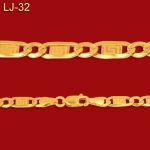 Złoty łańcuszek 50cm LJ-32