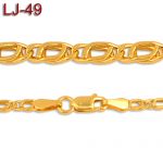 Złoty łańcuszek 50cm LJ-49