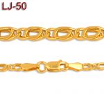 Złoty łańcuszek 45cm LJ-50