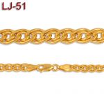 Złoty łańcuszek 50cm LJ-51