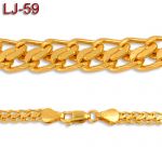 Złoty łańcuszek 50cm LJ-59