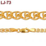 Złoty łańcuszek 45cm LJ-73