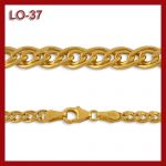 Złoty łańcuszek - Monaliza - 50cm LO-37