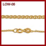 Złoty łańcuszek - 50cm LOW-06