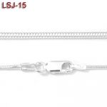 Srebrny łańcuszek 50cm LSJ-15