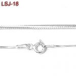 Srebrny łańcuszek 42cm LSJ-18