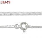 Srebrny łańcuszek 45cm LSJ-23