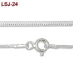 Srebrny łańcuszek 45cm LSJ-24