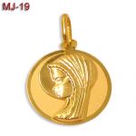 Złoty medalik MJ-19