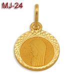 Złoty medalik MJ-24