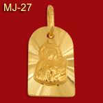 Złoty medalik MJ-27