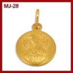 Złoty medalik MJ-28