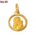 Złoty medalik MJ-50