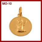 Złoty medalik - aniołek MO-10