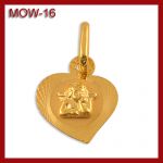 Złoty medalik MOW-16