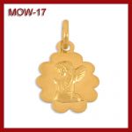 Złoty medalik - aniołek MOW-17