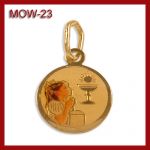 Złoty medalik na pierwszą komunię MOW-23