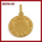 Złoty medalik MOW-40