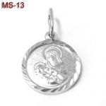 Srebrny medalik MS-13