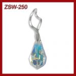 Srebrna zawieszka sopelekz kryształami Swarovskiego ZSW-250